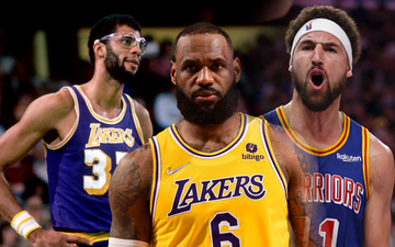 LeBron James phá kỷ lục Kareem Abdul-Jabbar nhưng thất bại trước màn trình diễn hoàn hảo của Klay Thompson