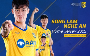 Những mẫu áo đấu mới của các CLB V.League ở mùa giải 2022: Hồng Lĩnh Hà Tĩnh "lột xác", Đà Nẵng ít thay đổi 
