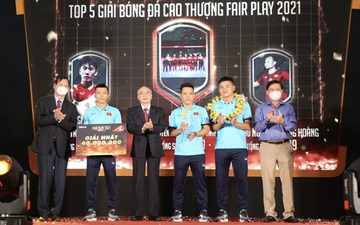 Vượt qua Trọng Hoàng, tuyển futsal Việt Nam giành giải Fair Play 2021