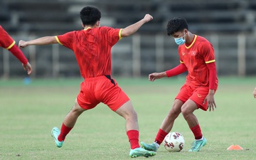 Nhiều tiền đạo U23 Việt Nam vắng mặt trong buổi tập trước trận bán kết