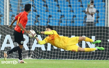 Chân dung thủ môn Tuấn Hưng - người cản phá penalty xuất sắc giúp U23 Việt Nam giành vé vào chung kết