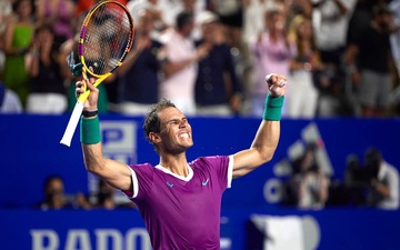 Nadal lại hạ gục tay vợt số 1 thế giới người Nga, vào chung kết Mexican Open