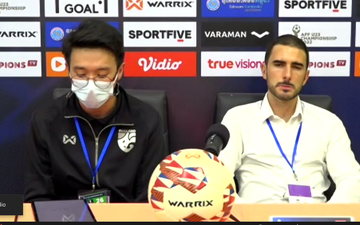HLV U23 Thái Lan: "Không có gì hối tiếc, mục tiêu của chúng tôi là Asian Cup và World Cup" 