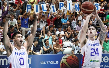 Đội tuyển quốc gia Philippines hiên ngang vào vòng loại FIBA tiếp theo dù chỉ giành 1 chiến thắng