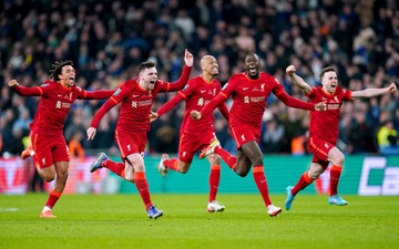 Các cột mốc kỷ lục của Liverpool sau màn "đấu súng" nghẹt thở trước Chelsea ở chung kết cúp Liên đoàn