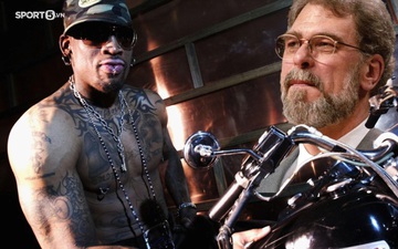 Bất mãn với đội bóng vì đãi ngộ thấp, Dennis Rodman mua Harley Davidson "độ" tặng thầy 