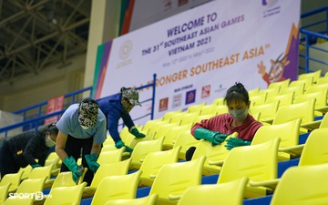 Nhiều nhà thi đấu ở Hà Nội đã sẵn sàng cho SEA Games 31