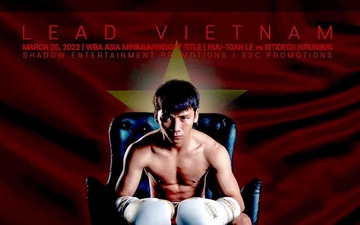 Lê Hữu Toàn sẵn sàng cho trận tranh đai WBA lịch sử
