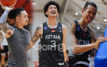 Buổi tập đầu tiên của tuyển bóng rổ Việt Nam: Thoải mái, tự tin và sẵn sàng đối diện thử thách