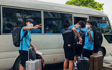 11 thành viên U23 Việt Nam khỏi Covid-19 về nước bằng đường bộ
