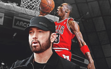 Không chỉ "diss" rapper, Eminem còn từng “cà khịa” Michael Jordan