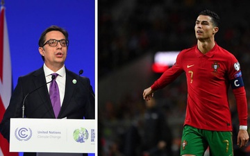 Tổng thống Bắc Macedonia thách thức Ronaldo trước thềm chung kết tranh vé vớt World Cup
