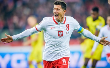 Lewandowski đưa tuyển Ba Lan góp mặt tại World Cup 2022