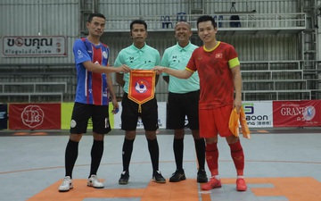 Futsal Việt Nam hòa á quân futsal Thai League 2021, dần hoàn thiện khâu dứt điểm