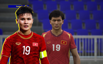 Dàn tuyển thủ Việt Nam được đưa vào eFootball 2022: Ai cũng được "chăm chút" ít nhiều nhan sắc, trừ Quang Hải