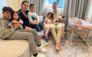 Ronaldo lần đầu đăng ảnh gia đình sau cú sốc mất con, bé gái sơ sinh được lên hình