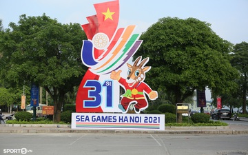Hà Nội trang hoàng đường phố trước thềm SEA Games 31 đang gần kề