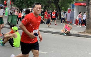 Giải chạy ở hồ Hoàn Kiếm quyên góp được hơn 600 triệu đồng ủng hộ chương trình Trái tim cho em