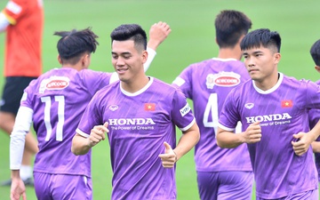 Đội hình A của U23 Việt Nam giành chiến thắng 4-0 trong buổi giao hữu