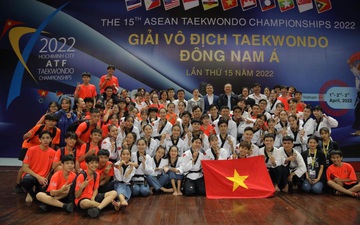 Đội tuyển Taekwondo Việt Nam nhất toàn đoàn tại giải vô địch Đông Nam Á