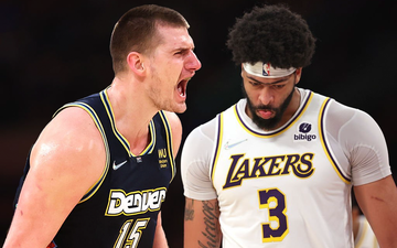 "Bất lực" trước Nikola Jokic, Los Angeles Lakers tiếp tục rời xa mộng Play-In