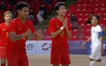 Futsal Myanmar vượt qua Việt Nam giành ngôi đầu bảng B