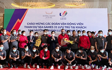 U23 Myanmar là đoàn thể thao đầu tiên đặt chân đến Việt Nam dự SEA Games 31