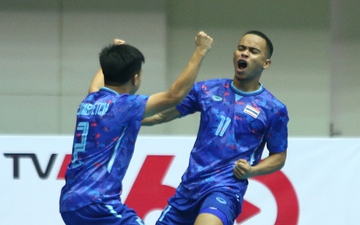 Futsal Thái Lan chiến thắng áp đảo Malaysia trong ngày khai màn futsal tại SEA Games 31