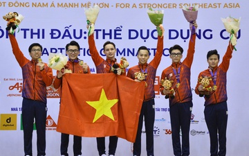Những chàng "hot boy" mang huy chương vàng SEA Games 31 về cho ĐT thể dục dụng cụ Việt Nam