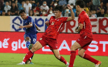 Trút cơn mưa bàn thắng vào lưới Campuchia, U23 Thái Lan rộng cửa vào bán kết SEA Games 31