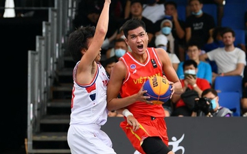 Thắng nghẹt thở Thái Lan, đội tuyển bóng rổ Việt Nam nuôi hy vọng đi tiếp ở FIBA 3x3 Asia Cup 2022