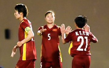 Thanh Nhã lập công, tuyển nữ Việt Nam thắng 3-0 Campuchia