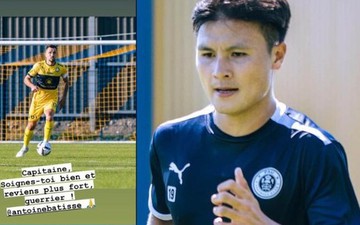 Quang Hải gửi thông điệp đặc biệt đến đội trưởng Pau FC