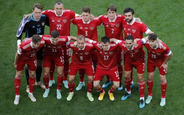 ĐT Nga vắng mặt tại EURO 2024