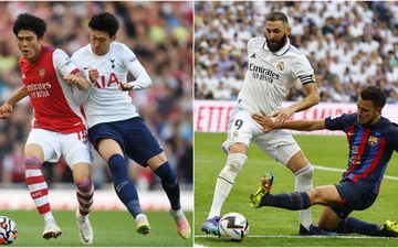 Lịch thi đấu bóng đá hôm nay (15/1): Real đại chiến Barca, Arsenal gặp Tottenham