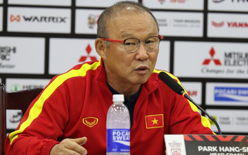 HLV Park Hang-seo: 'Tuyển Việt Nam buộc phải thắng Myanmar để đứng đầu bảng'