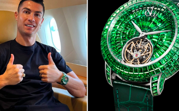 Chiếc đồng hồ 18 tỷ độc nhất vô nhị của Ronaldo
