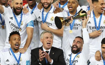 Vô địch cúp thế giới cấp CLB, Ancelotti tuyên bố: “Chỉ rời Real nếu bị sa thải'