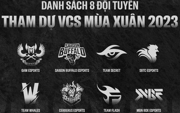 Lộ lịch thi đấu VCS mùa Xuân 2023: Saigon Buffalo gặp Team Secret trận mở màn