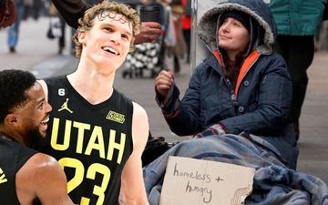 Utah Jazz và hành động ý nghĩa dành cho người vô gia cư