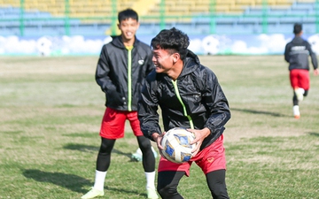 U20 Việt Nam gặp thách thức với điều kiện thời tiết tại Uzbekistan