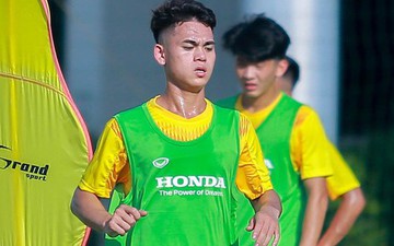 Khuất Văn Khang: 'Mục tiêu của U20 Việt Nam là nỗ lực từng trận đấu để giành chiến thắng'