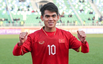 Đội trưởng Khuất Văn Khang xuất sắc nhất trận đấu U20 Việt Nam thắng U20 Australia
