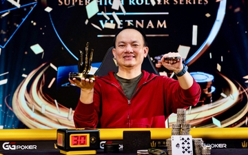 Doanh nhân Đào Minh Phú vô địch giải Triton Poker Vietnam, bỏ túi phần thưởng gần 40 tỷ đồng