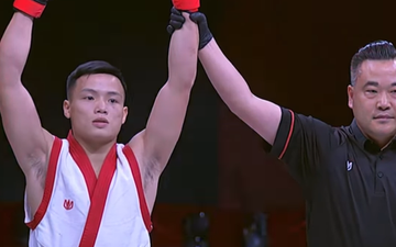 Võ sĩ Nguyễn Tiến Long giành HCV tại giải vô địch MMA châu Á