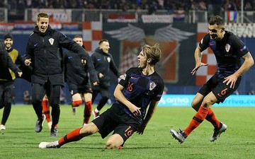Thắng kịch tính Tây Ban Nha, Croatia tranh "chung kết" bảng UEFA Nations League với Anh