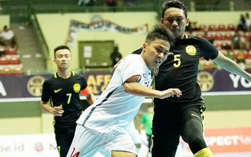 Việt Nam thua tiếc nuối Malaysia, đánh rơi vé dự chung kết giải futsal Đông Nam Á