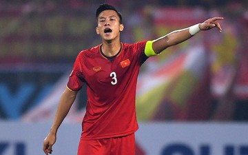 Trung vệ "cứng" nhất tuyển Việt Nam chấn thương trước trận chung kết AFF Cup 2018