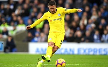 Brighton 1-2 Chelsea: Hazard đạt cột mốc chưa từng có trong sự nghiệp