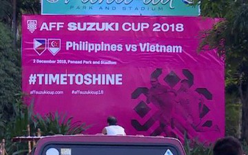 Ban tổ chức AFF Cup sai lầm, nhầm lẫn Việt Nam thành Singapore